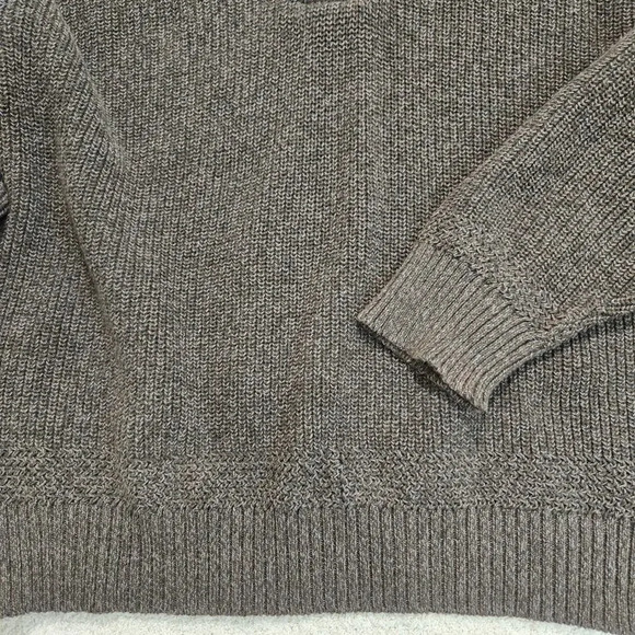 Browning Men's Henley Pullover Sweater Heavy Knit Quarter Button Size M - Picture 3 of 11